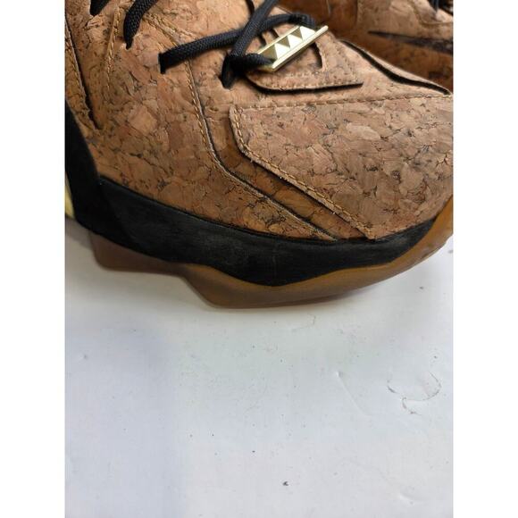Nike LeBron 12 EXT Kings Cork Sz 9.0 768829-100 Shoes - Picture 11 of 12